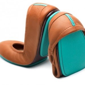 NEW Tieks Ballet Chestnut Brown Leather Size 8